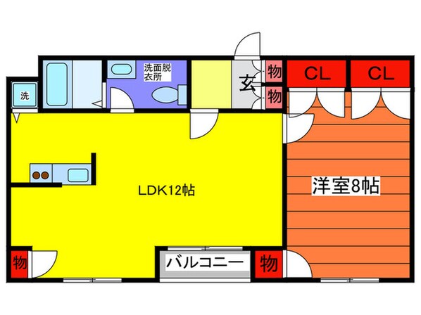 フェルティシャト－今里の物件間取画像